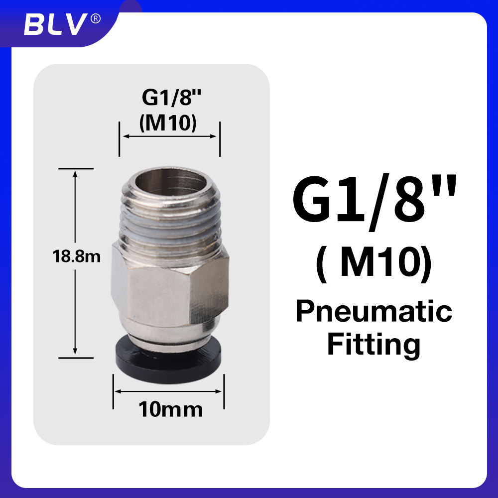 BLV® Pneumatic Fitting G1/8' / - Ptfe Tape Thread review and price