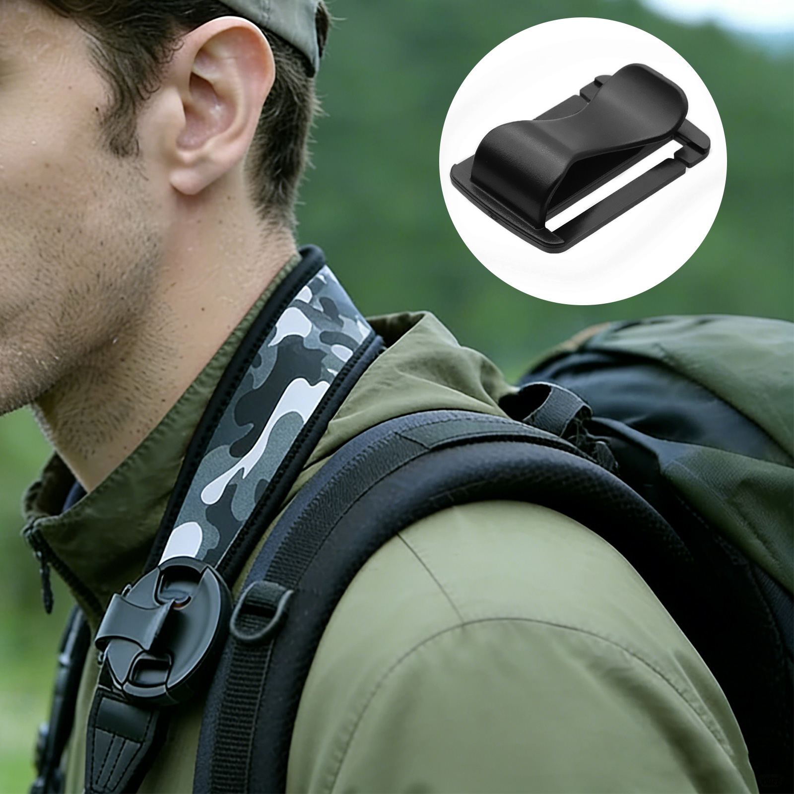 Lin Go Plastic Sternum Strap B - Plastic Pipe Clip review and price