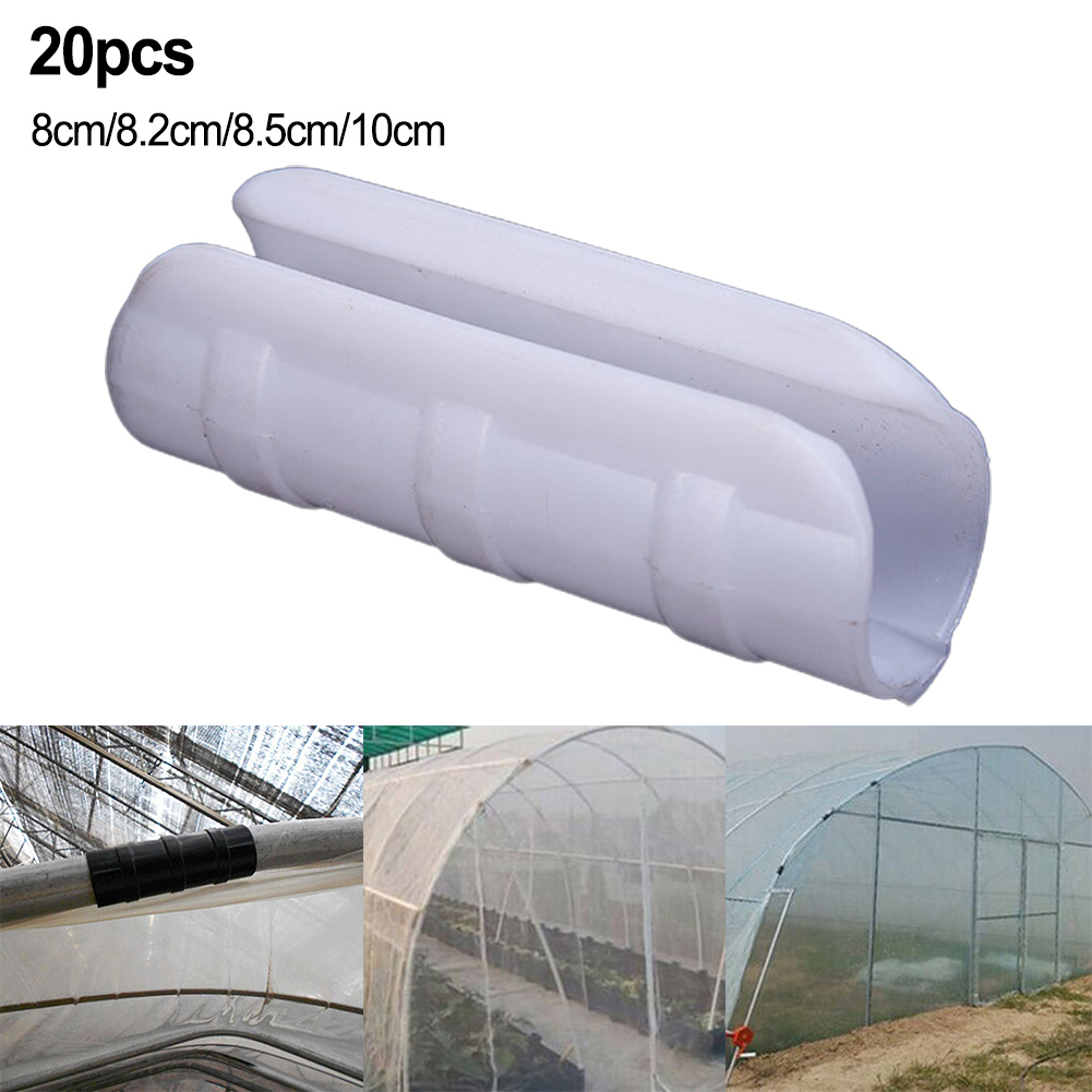 20Pc Greenhouse Frame Film Buc - Plastic Pipe Clip review and price